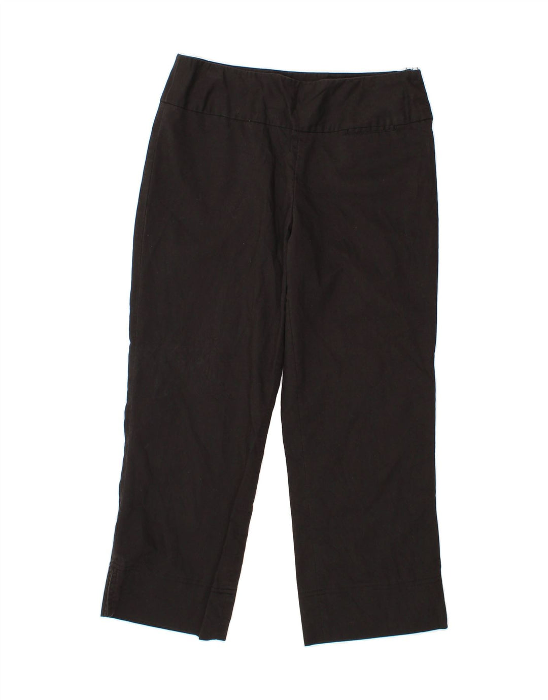 MOSSIMO Womens Straight Cropped Trousers US 6 Medium W30 L24 Black Cotton Vintage Mossimo and Second-Hand Mossimo from Messina Hembry 