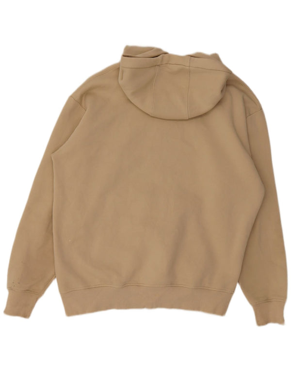 Męski sweter z kapturem Zara 2XL, beżowy, bawełniany
