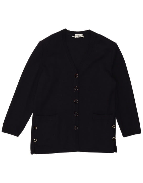 Sweter damski Maglieria IT 52 2XL granatowy wełniany