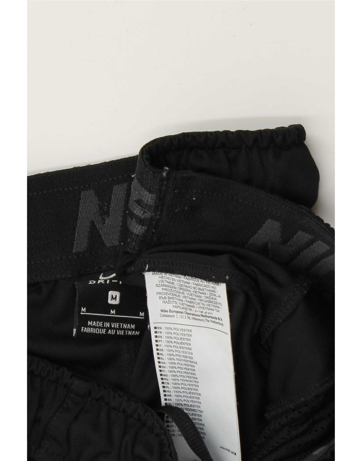 Męskie spodenki sportowe Nike Dri Fit, średni czarny poliester