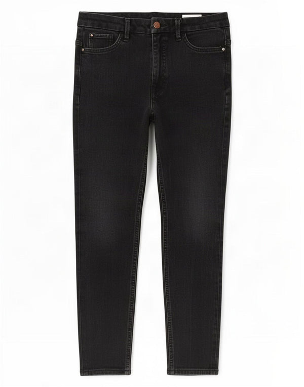 Marks & Spencer Damskie The Magic Cropped Jeans UK 10 Małe W28 L23 Czarne