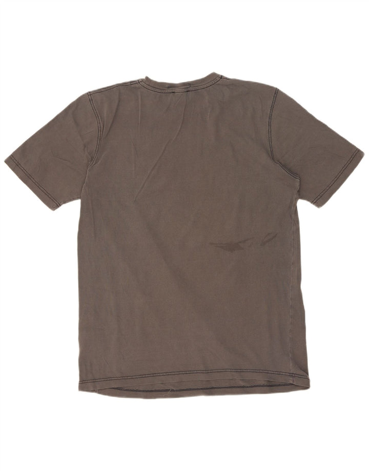 Męski T-shirt Diesel z grafiką Top XS Khaki