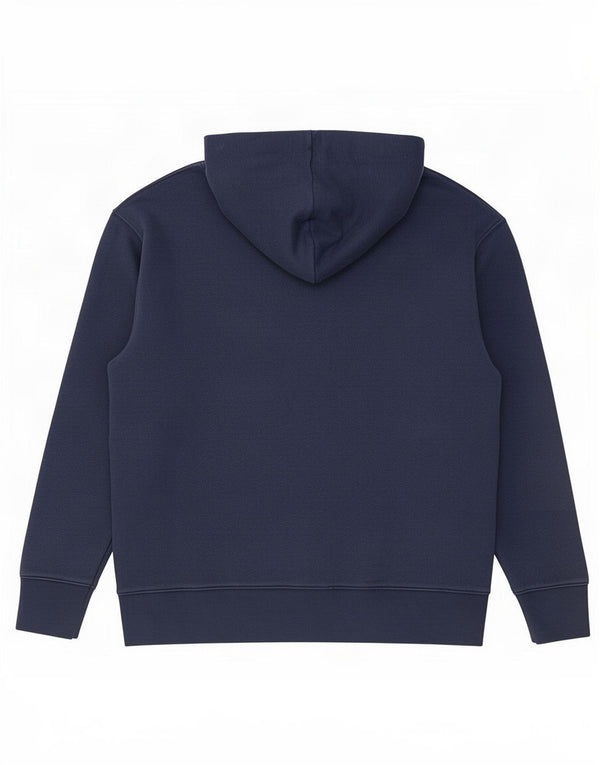 Męski sweter z kapturem Tommy Hilfiger, duży, granatowy, bawełniany