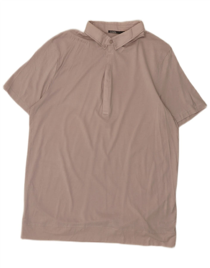 Męska koszulka polo Jules XL, różowa, bawełniana