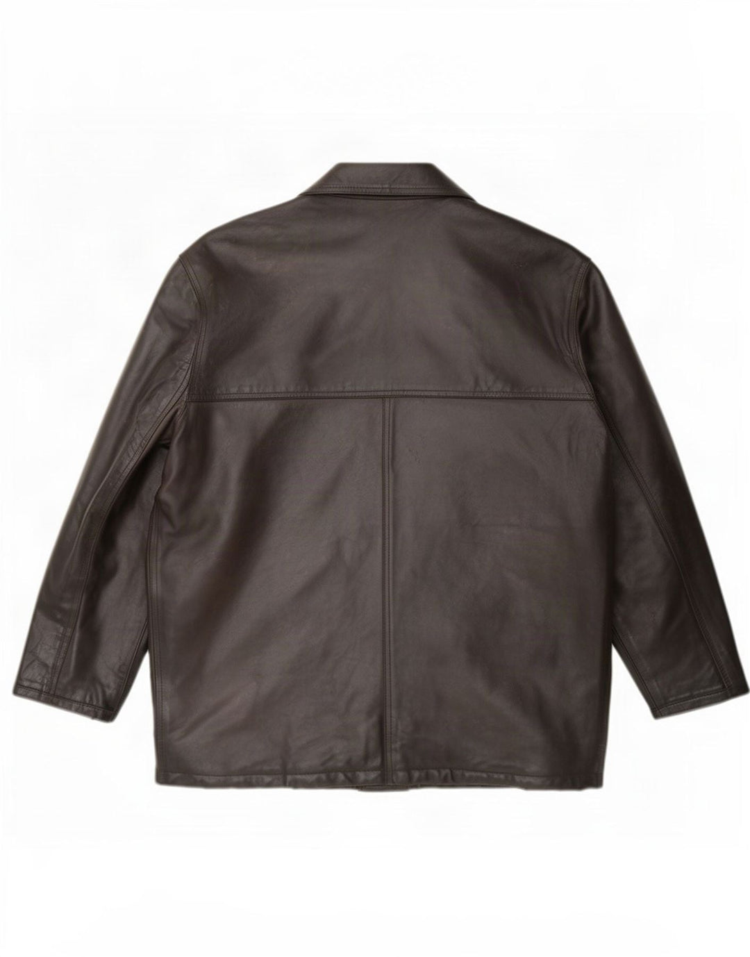 Bayside Męska kurtka skórzana UK 38 Medium Brown
