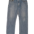 Męskie jeansy Levi's 505 Straight W33 L30 Niebieskie bawełniane