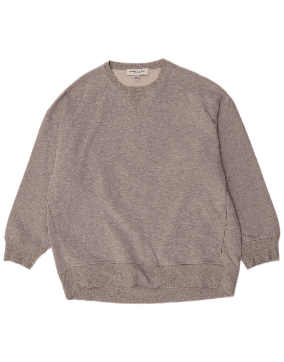Damska bluza oversize Carolyn Donnelly UK 14, średnia szarość
