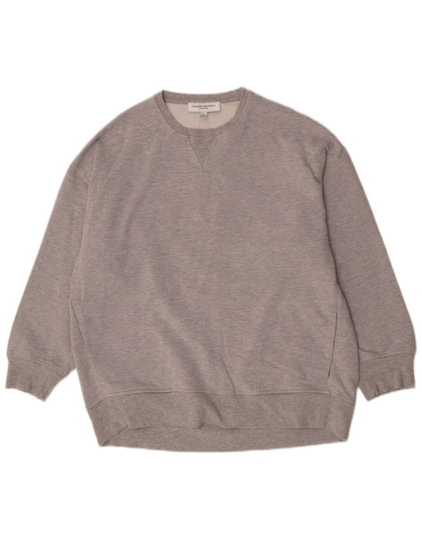 Damska bluza oversize Carolyn Donnelly UK 14, średnia szarość