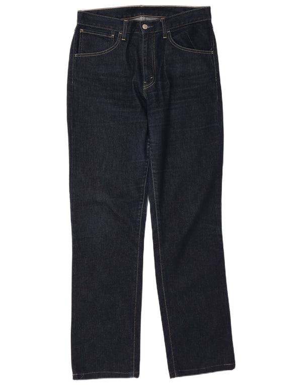 Damskie proste dżinsy Levi's W32 L32 granatowe