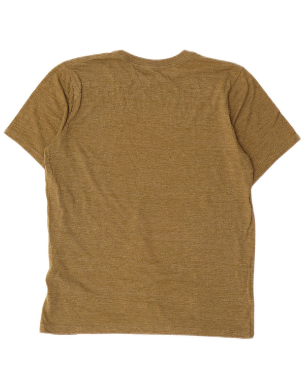 Damski T-shirt z grafiką o luźnym kroju The North Face, UK 6 XS, khaki, poliester