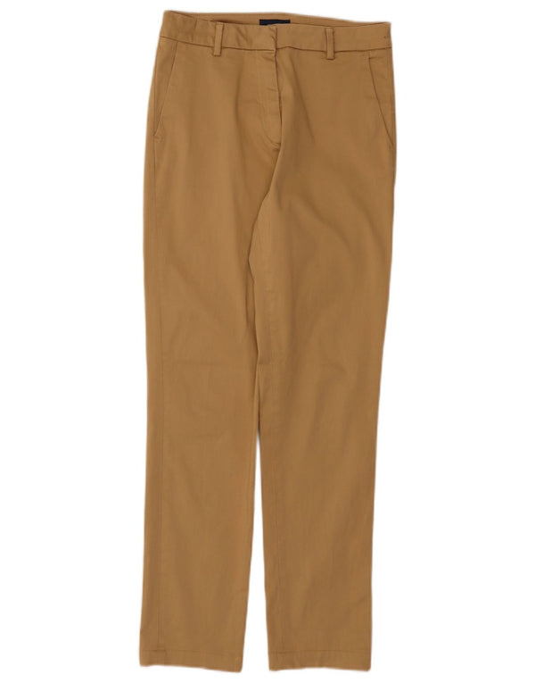 Spodnie damskie Gant Straight Chino UK 8 Small W28 L27 Beżowa bawełna