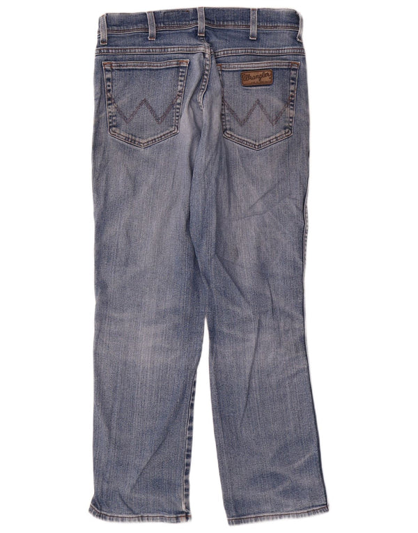 Męskie jeansy Wrangler Texas Stretch Straight W34 L30 Niebieskie, bawełniane