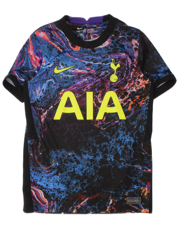 Chłopięcy T-shirt z grafiką NIKE Tottenham Hotspur 8-9 lat, mały, czarny