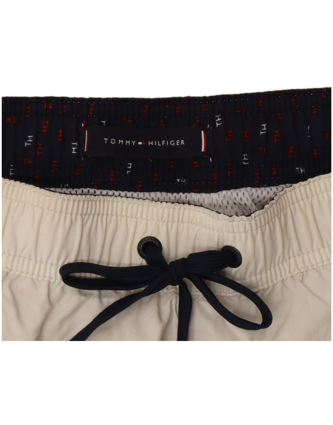 Męskie spodenki kąpielowe Tommy Hilfiger Graphic Medium White