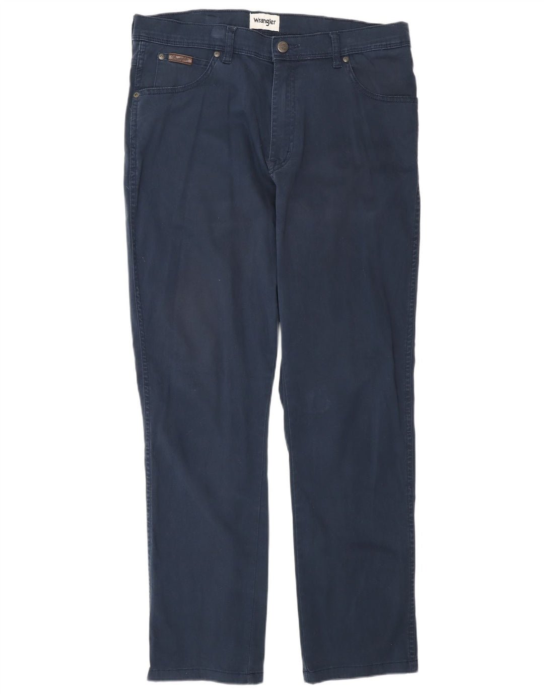 Męskie jeansy Wrangler Texas Slim W36 L34 Granatowe, bawełniane