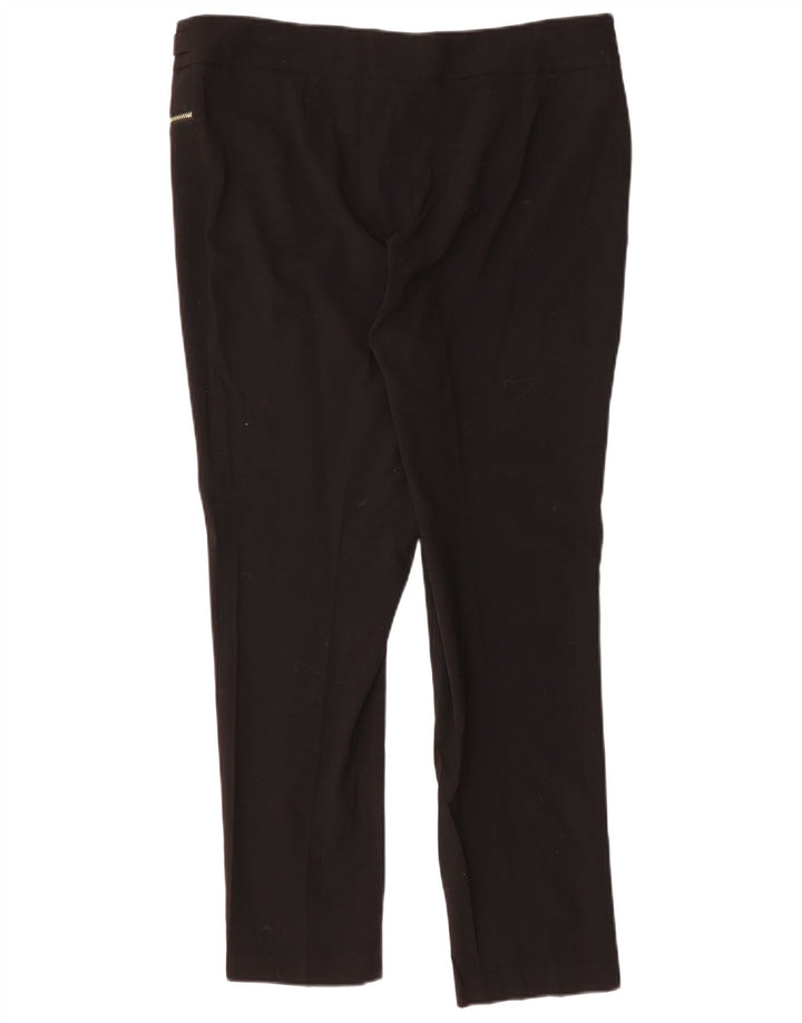 Damskie spodnie typu slim casual CALVIN KLEIN US 12 Large W36 L30 Black