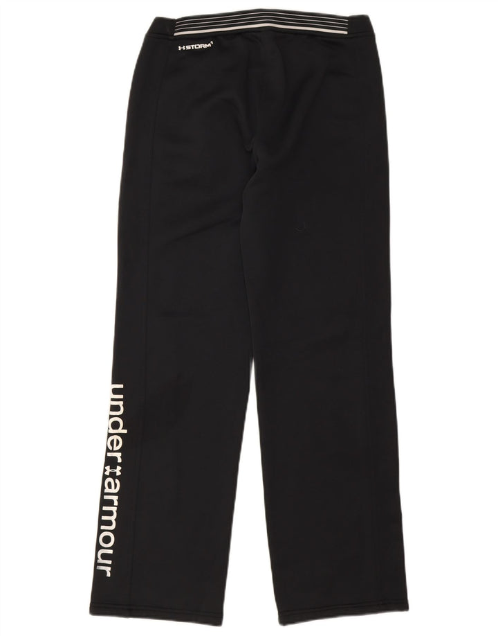 Damskie spodnie dresowe Under Armour Cold Gear Graphic UK 12, średnie czarne