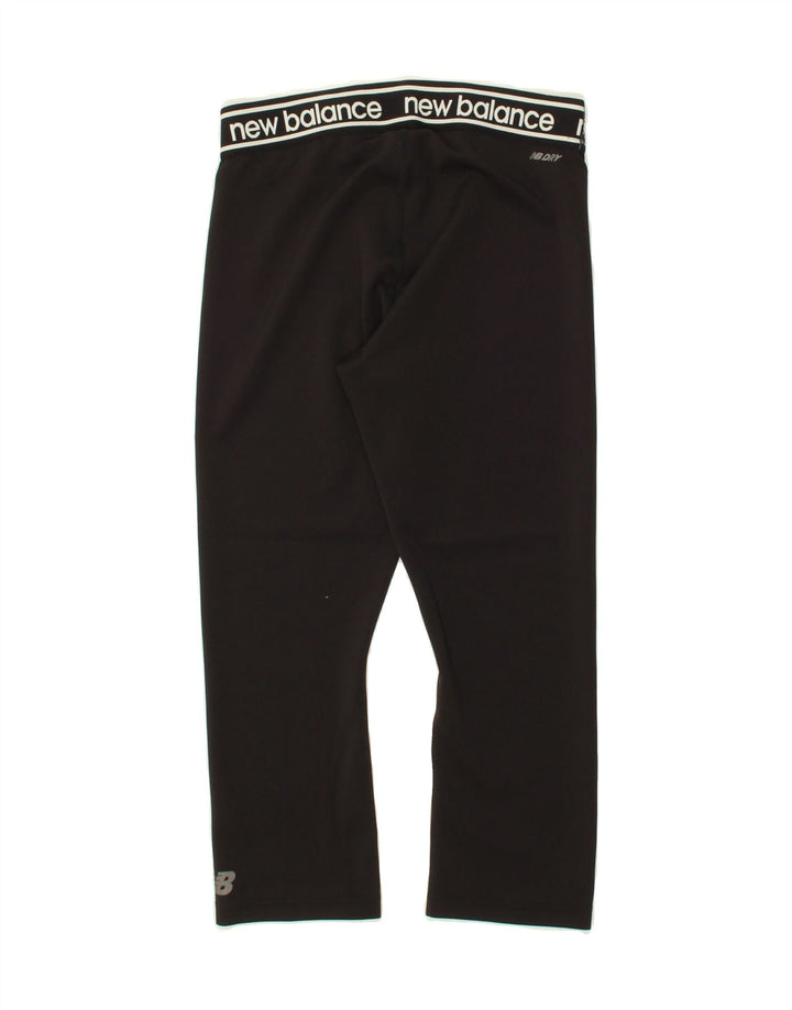 NEW BALANCE Womens Tracksuit Trousers UK 12 Medium Black Polyester Vintage New Balance and Second-Hand New Balance from Messina Hembry 