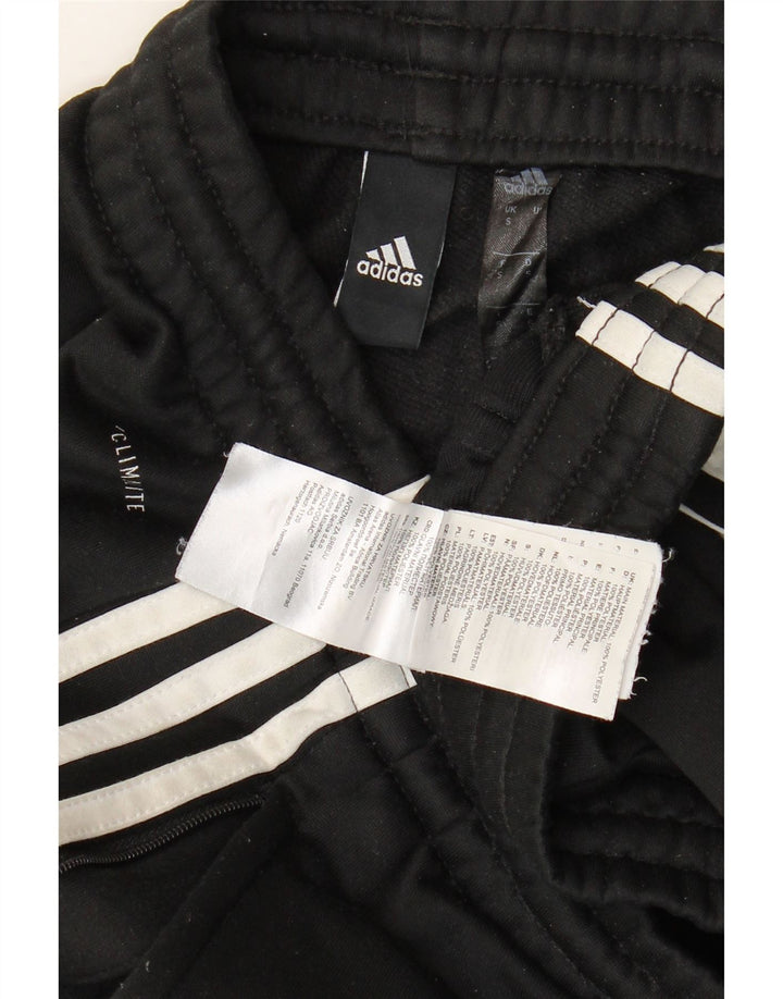 Męskie spodnie dresowe Adidas Climalite, małe, czarne, poliestrowe