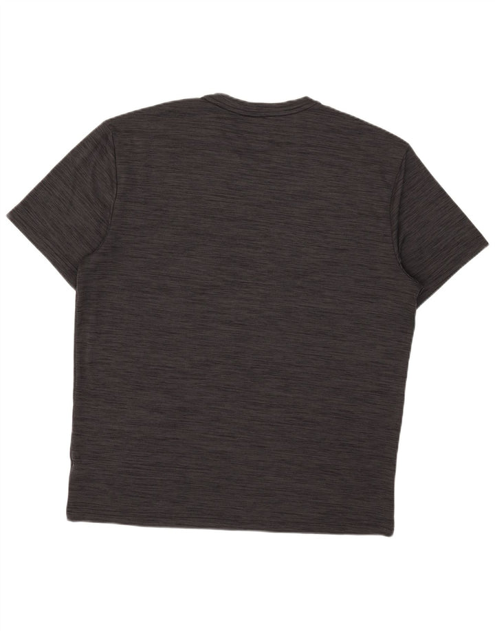 T-shirt męski Reebok Top XL, szary, nakrapiany poliester
