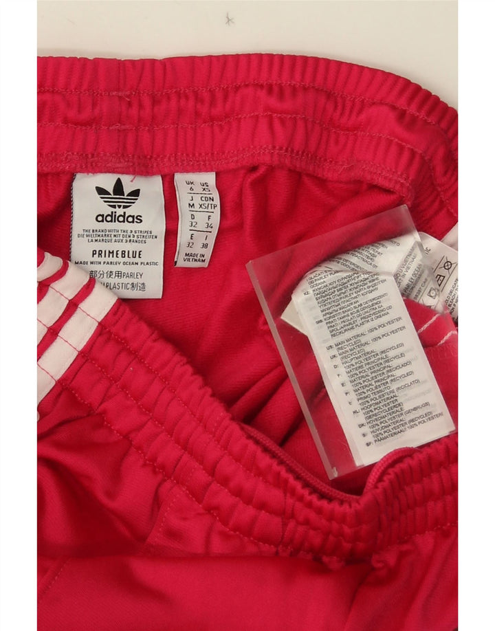 Damskie spodnie dresowe Adidas UK 6 XS Różowy poliester