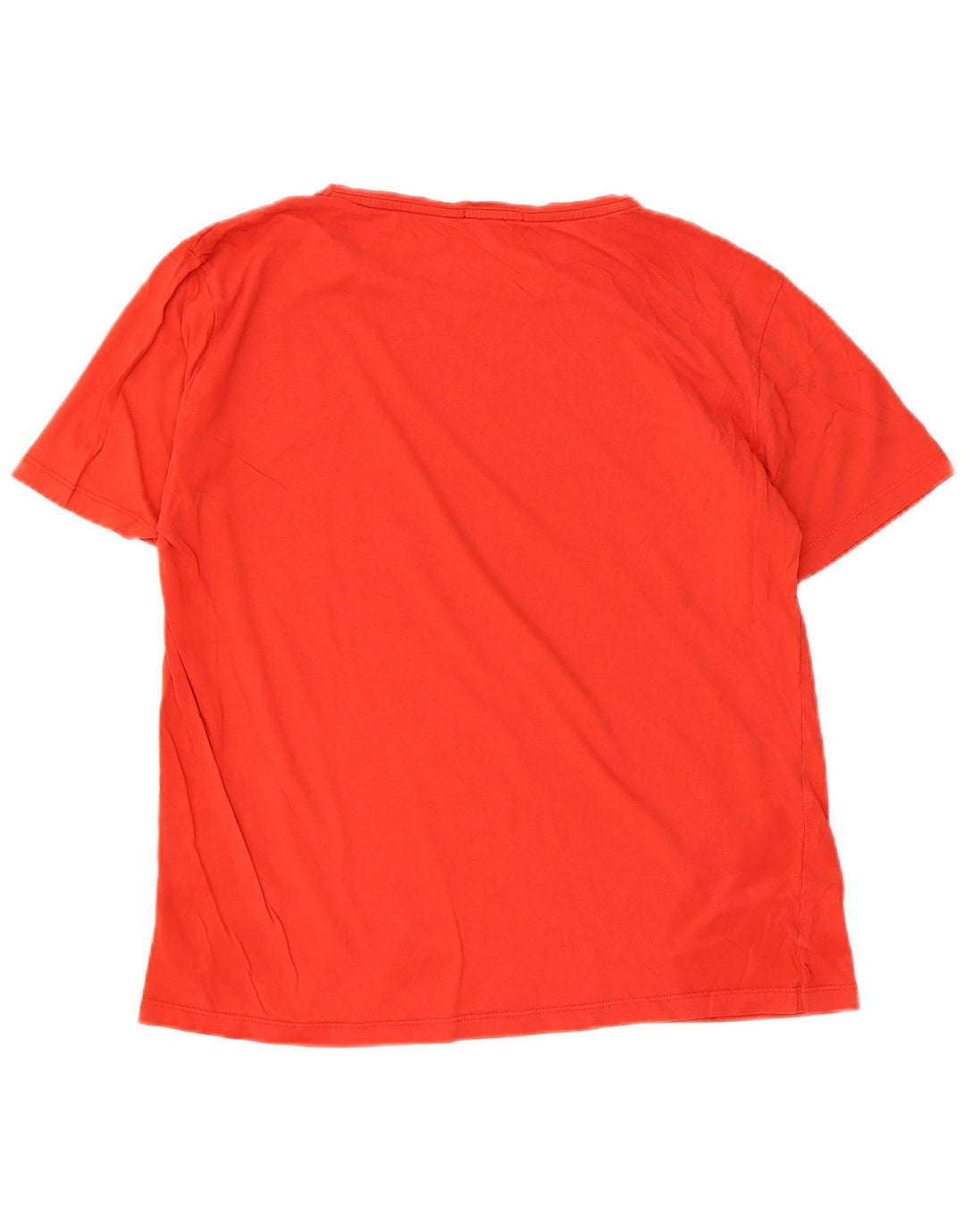 T-shirt damski Tommy Hilfiger Top UK 14, średni czerwony, bawełniany