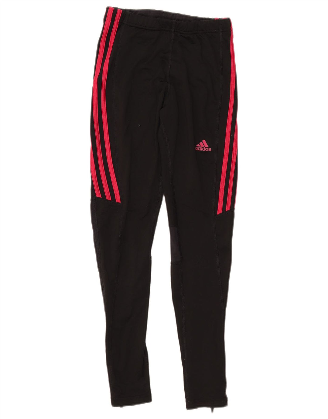 Legginsy damskie Adidas UK 10, małe, czarne, poliestrowe