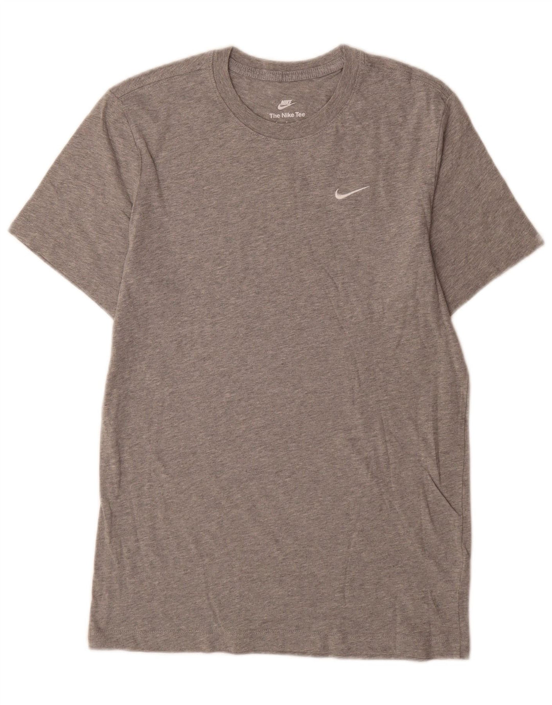 T-shirt męski Nike, mały, szary, bawełniany