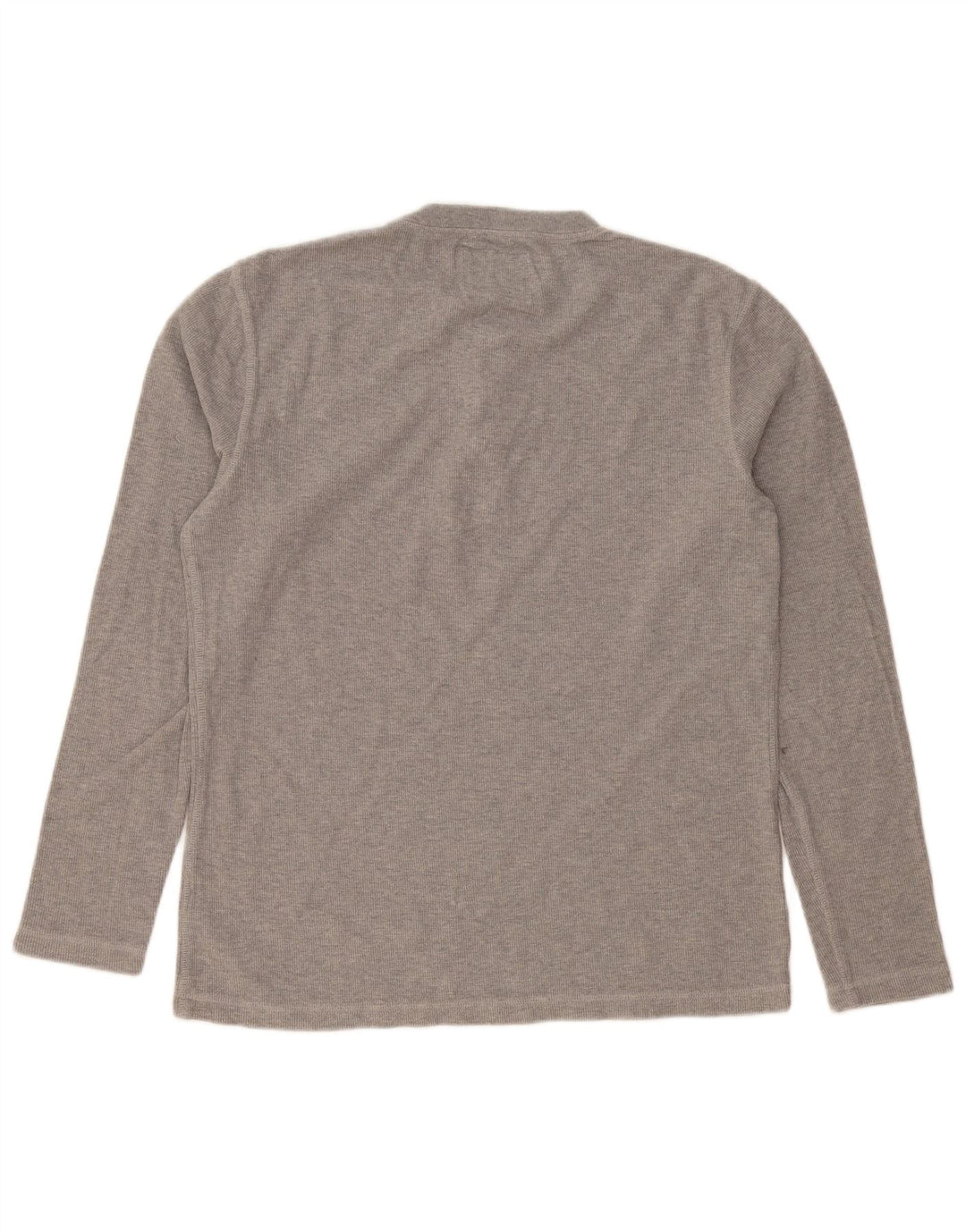 SUPERDRY Męski top z długim rękawem, średnioszary