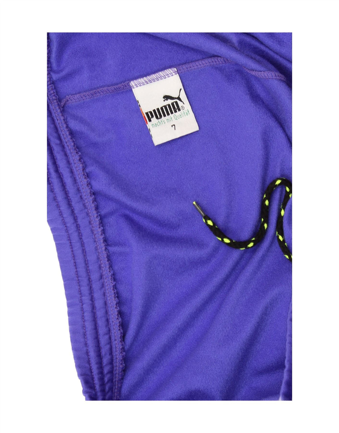 Męskie spodnie dresowe PUMA Joggers XL Fioletowy poliester z blokami kolorów