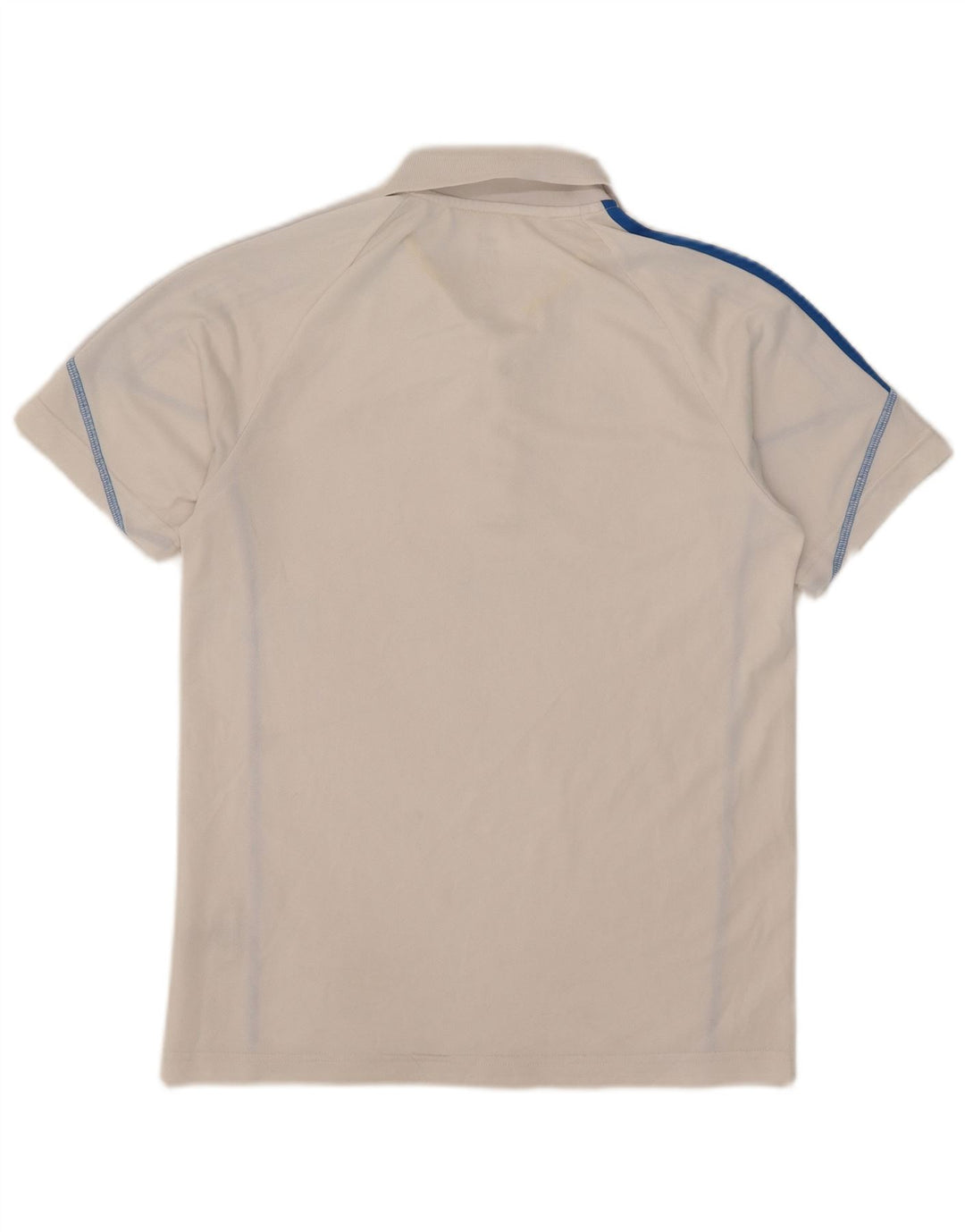 Męska koszulka polo ADIDAS Climalite, mała, biała, z poliestru
