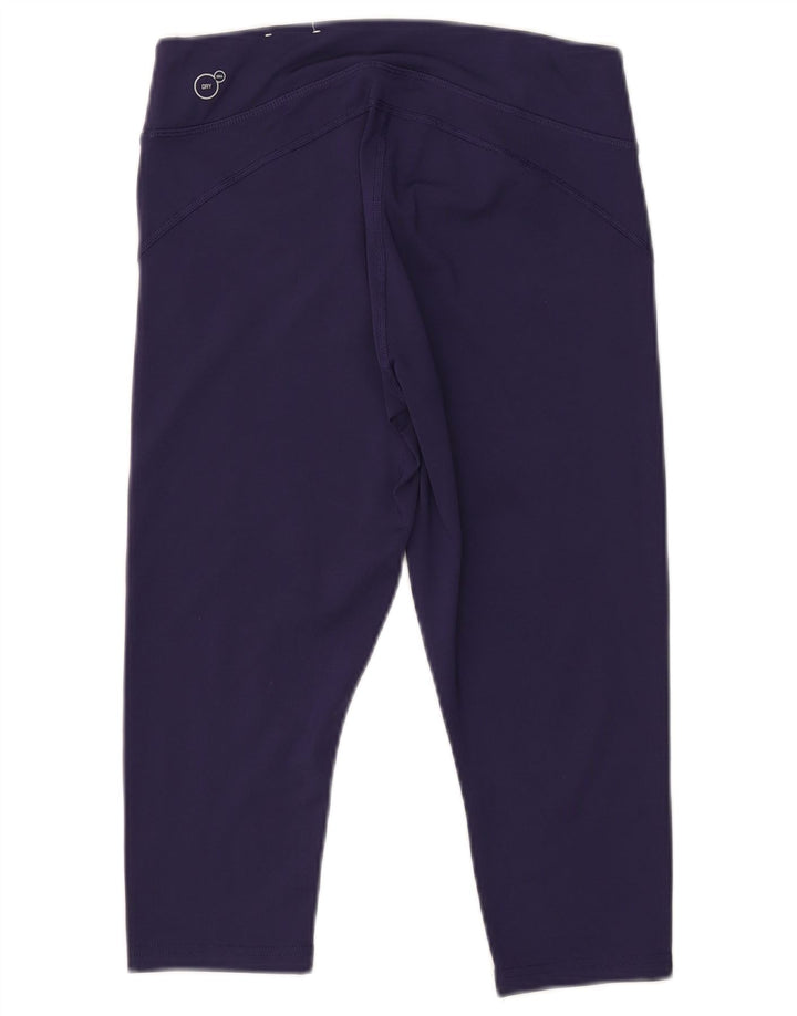Damskie legginsy Capri Puma UK 12 Średni Fiolet
