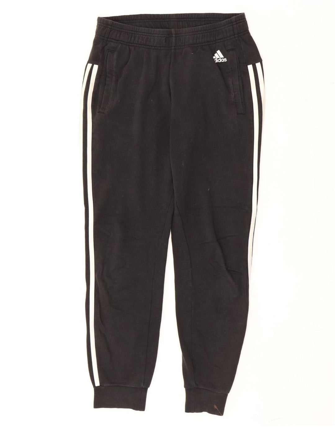 Adidas Męskie Spodnie Dresowe Joggery Małe Czarne Bawełniane