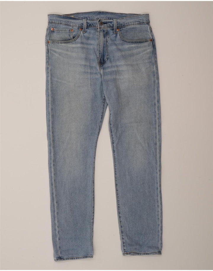 Męskie jeansy Levi's 502 Tapered W32 L32 Niebieskie bawełniane