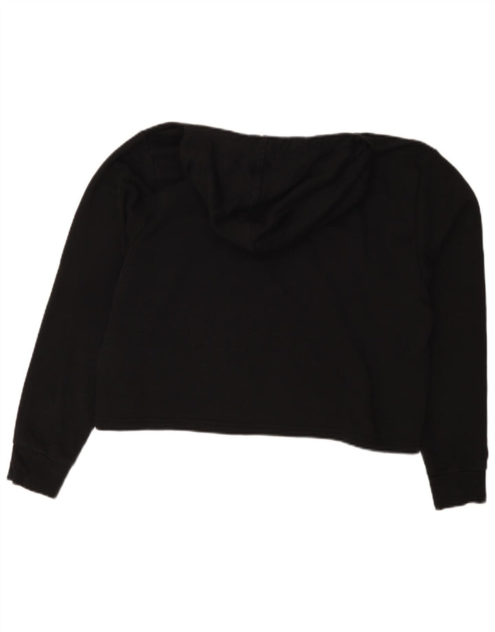 Damski sweter oversize z kapturem PUMA UK 14, średni czarny, blok kolorów