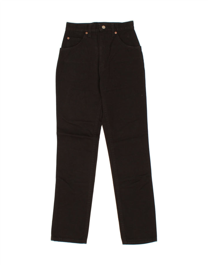 RIFLE Womens Tapered Jeans W27 L30 Black Cotton Vintage Rifle and Second-Hand Rifle from Messina Hembry 