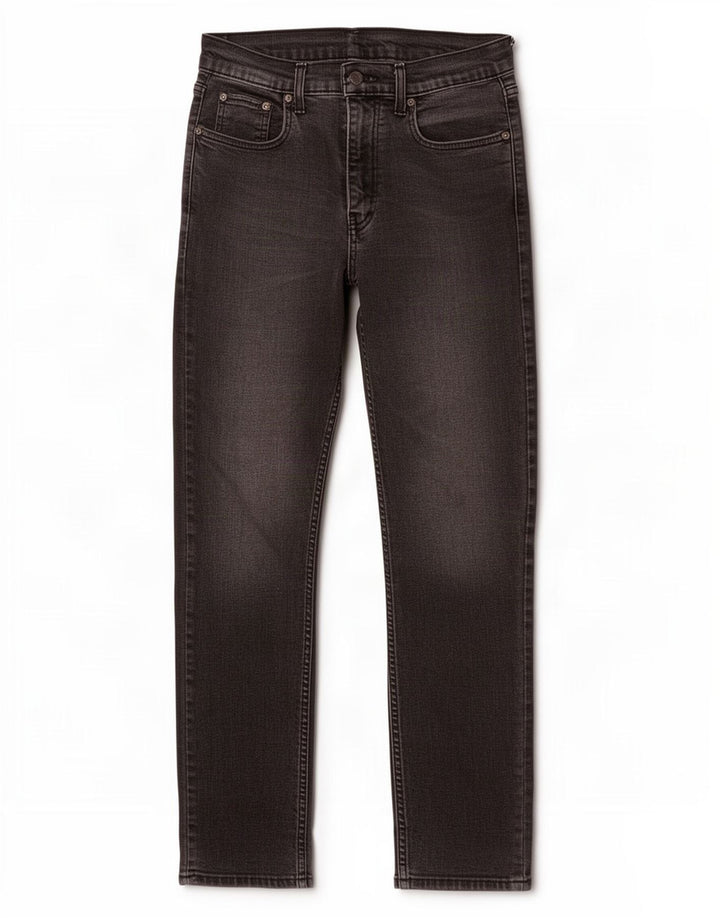 Męskie jeansy slim fit Levi's W30 L29 Czarna bawełna