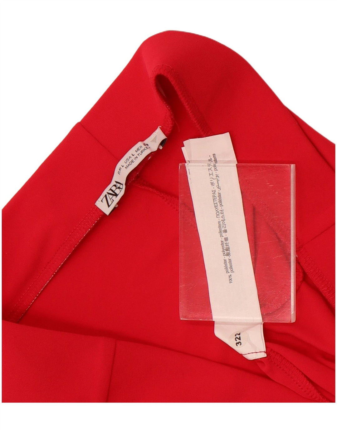 Spodnie damskie Zara Flare, duże, W30 L32, różowy poliester