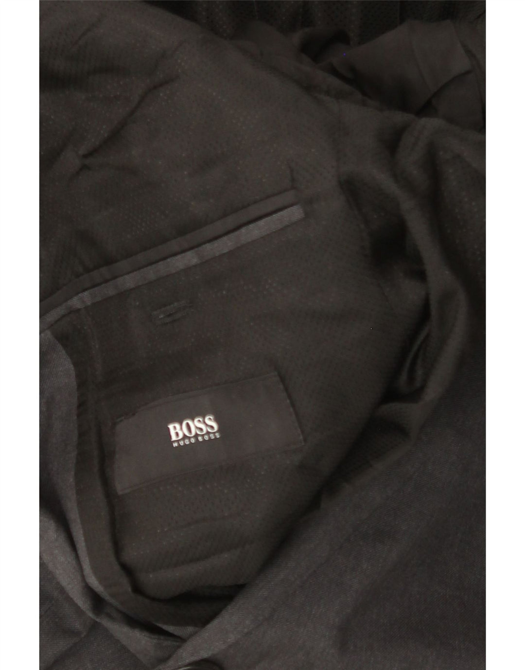 Męska marynarka zapinana na 2 guziki HUGO BOSS UK 36, mała szara