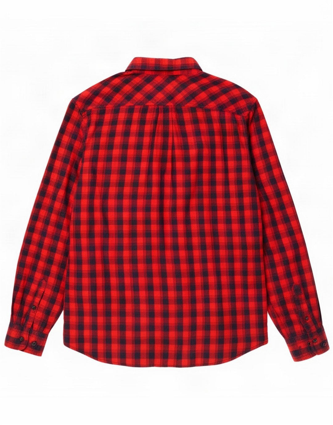 Męska koszula flanelowa Levi's, duża, czerwona bawełniana kratka