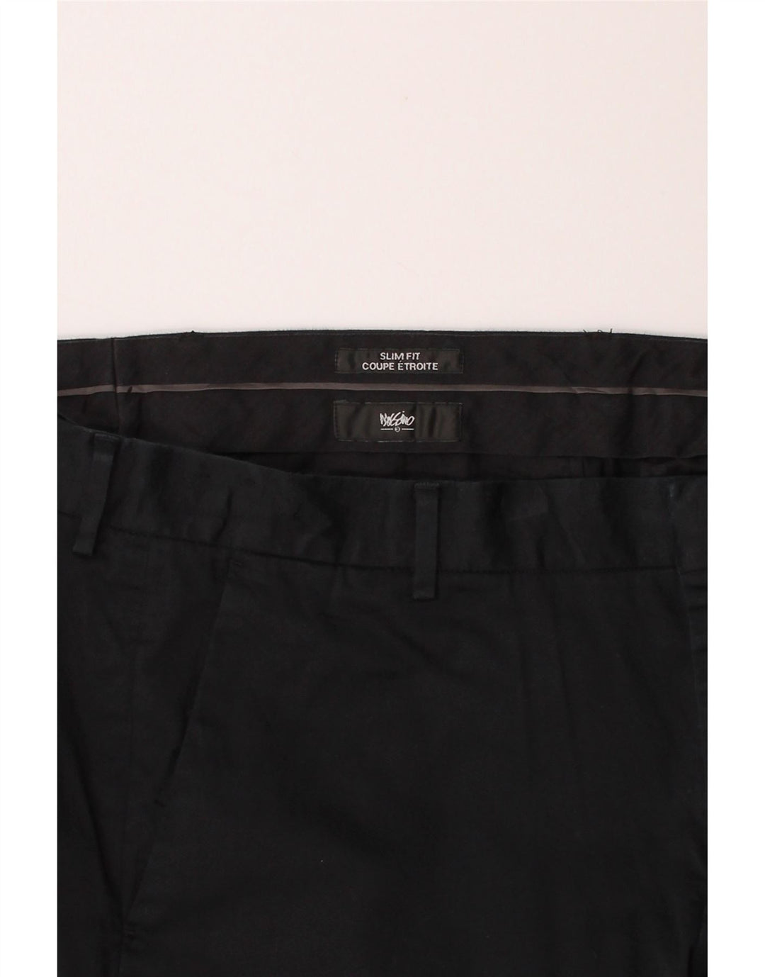 MOSSIMO Mens Slim Chino Trousers  W38 L30 Black Cotton Vintage Mossimo and Second-Hand Mossimo from Messina Hembry 