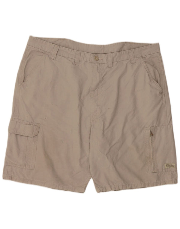 Męskie spodenki cargo Wrangler W44 2XL Szara bawełna