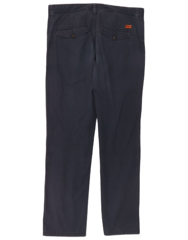 Męskie proste spodnie chino Timberland W34 L31 granatowe