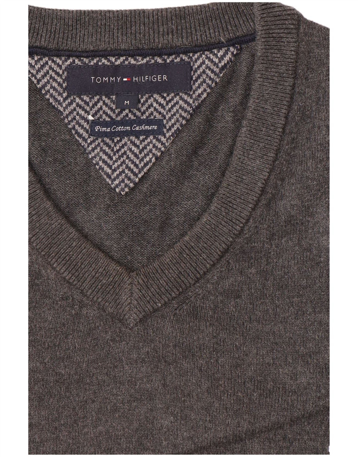Męski podkoszulek bez rękawów Tommy Hilfiger w kolorze średnioszarym, bawełniany