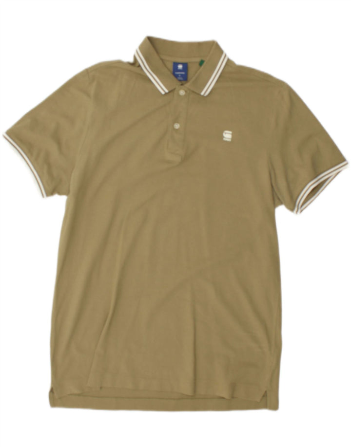 Męska koszulka polo G-Star, duża, khaki