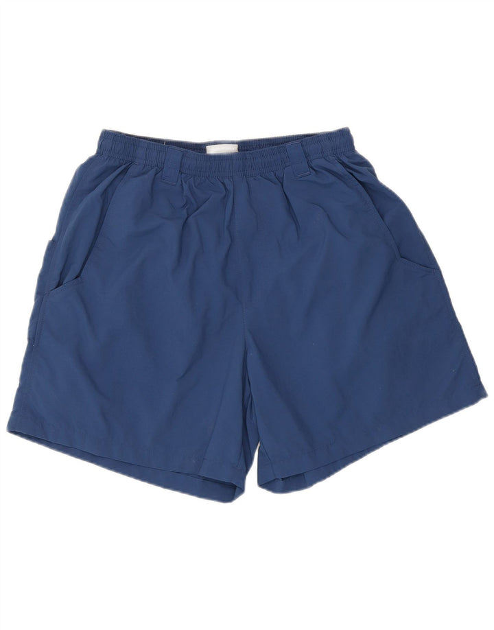 Męskie spodenki sportowe Columbia Cargo, małe, granatowe, nylonowe