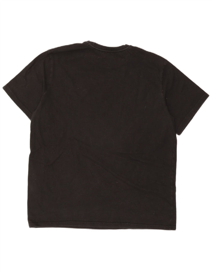 Męska koszulka z grafiką Levi's Top XL, czarna bawełna