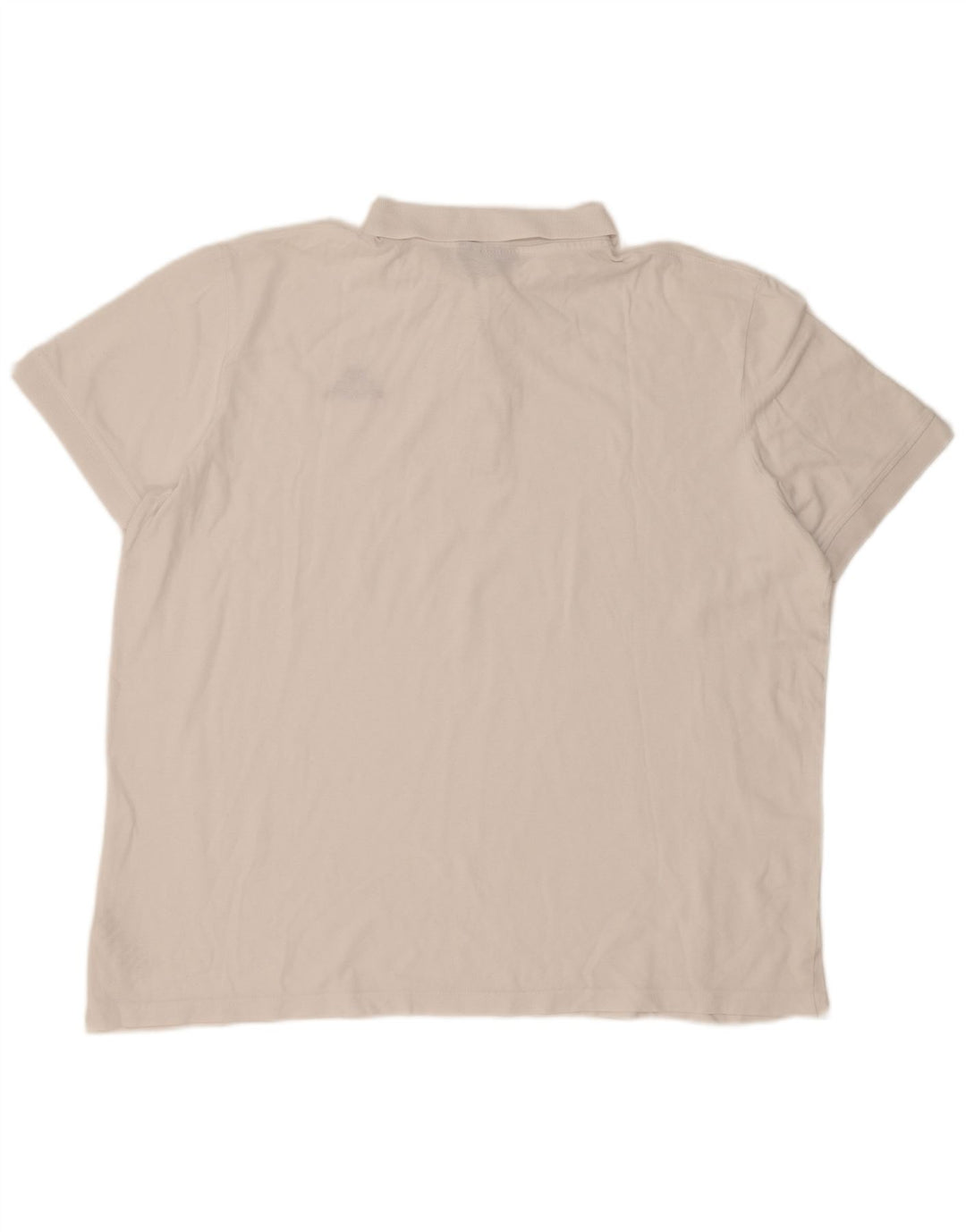 Męska koszulka polo Kappa 2XL Biała bawełna