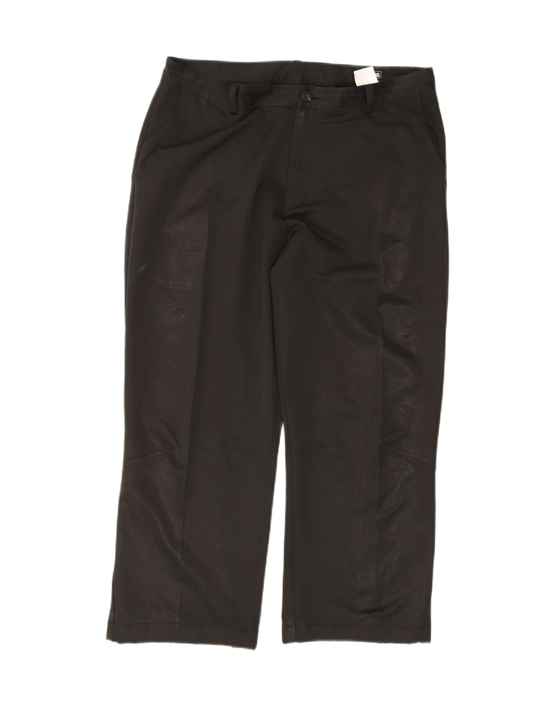 ADIDAS Womens Climacool Straight Capri Trousers W38 L26 Black Polyester Vintage Adidas and Second-Hand Adidas from Messina Hembry 