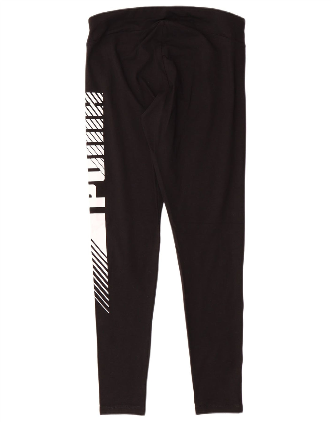 Damskie legginsy z grafiką PUMA UK 12, średnie czarne, bawełniane